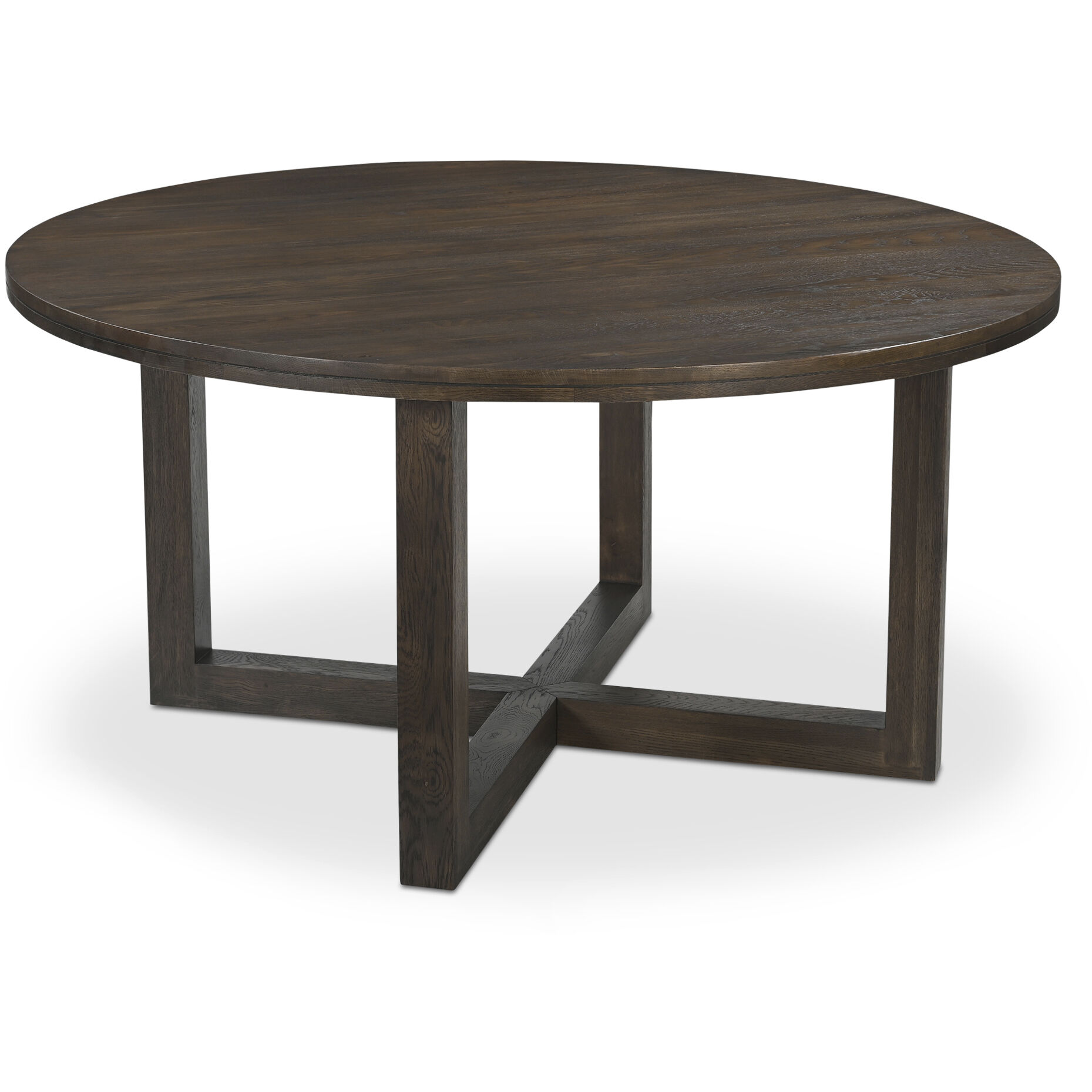 Joel 60 X 60 inch Dark Brown Dining Table